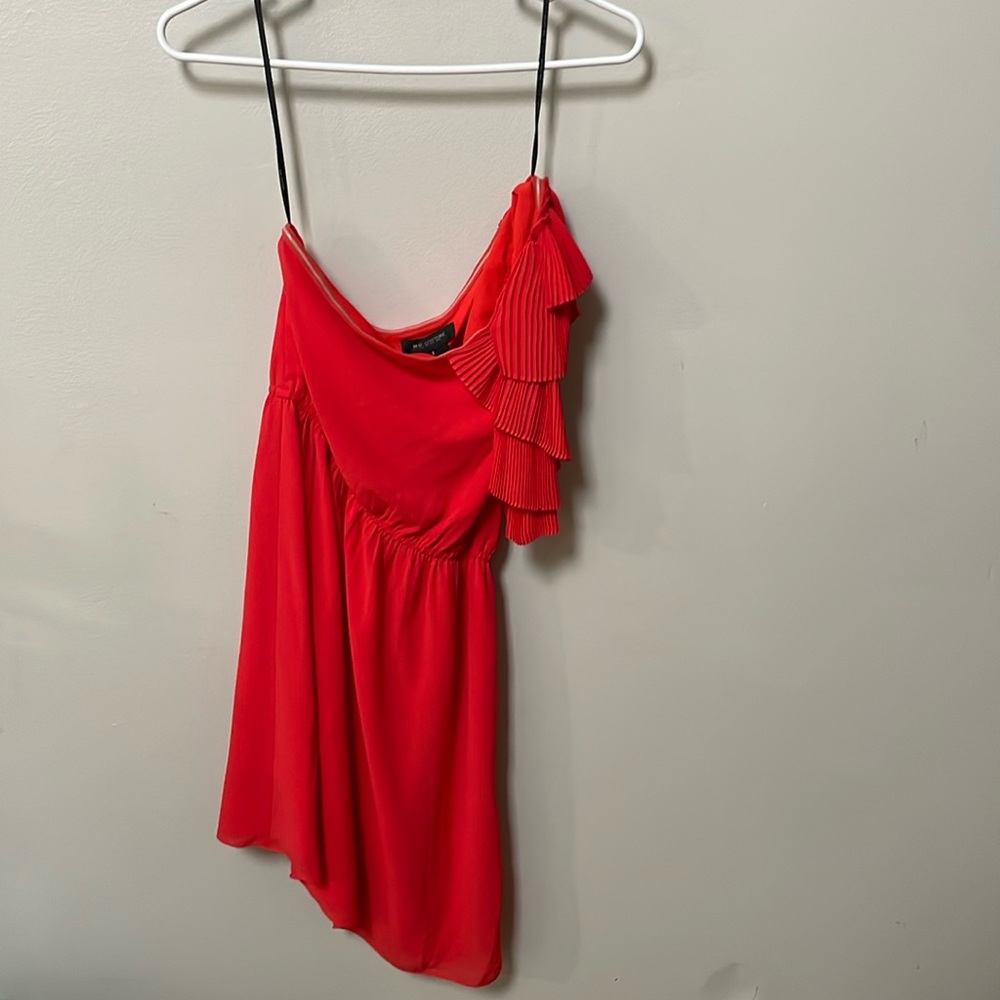 MM couture size small one shoulder dress